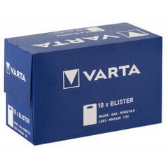 battery varta aaa 10x4 цена и информация | Батерейки | 220.lv