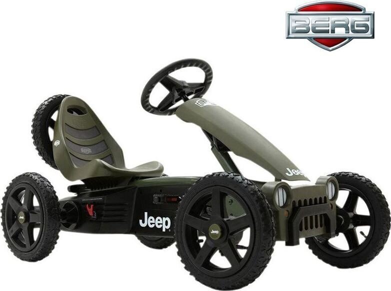 Mašīna BERG Go-kart Jeep Adventure cena un informācija | Bērnu elektroauto | 220.lv