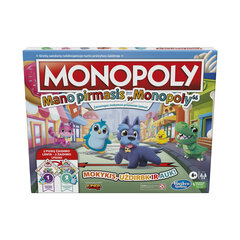 MONOPOLY Spēle „Mans pirmais monopols“ (lietuviešu valoda) cena un informācija | Galda spēles | 220.lv