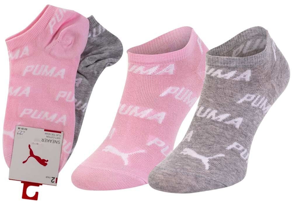 Puma Zeķes Unisex Bwt 907947 02, pelēkas cena un informācija | Vīriešu zeķes | 220.lv