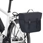 vidaXL velosipēda soma bagāžniekam, ūdensdroša, 21 L, melna цена и информация | Velo somas, telefona turētāji | 220.lv