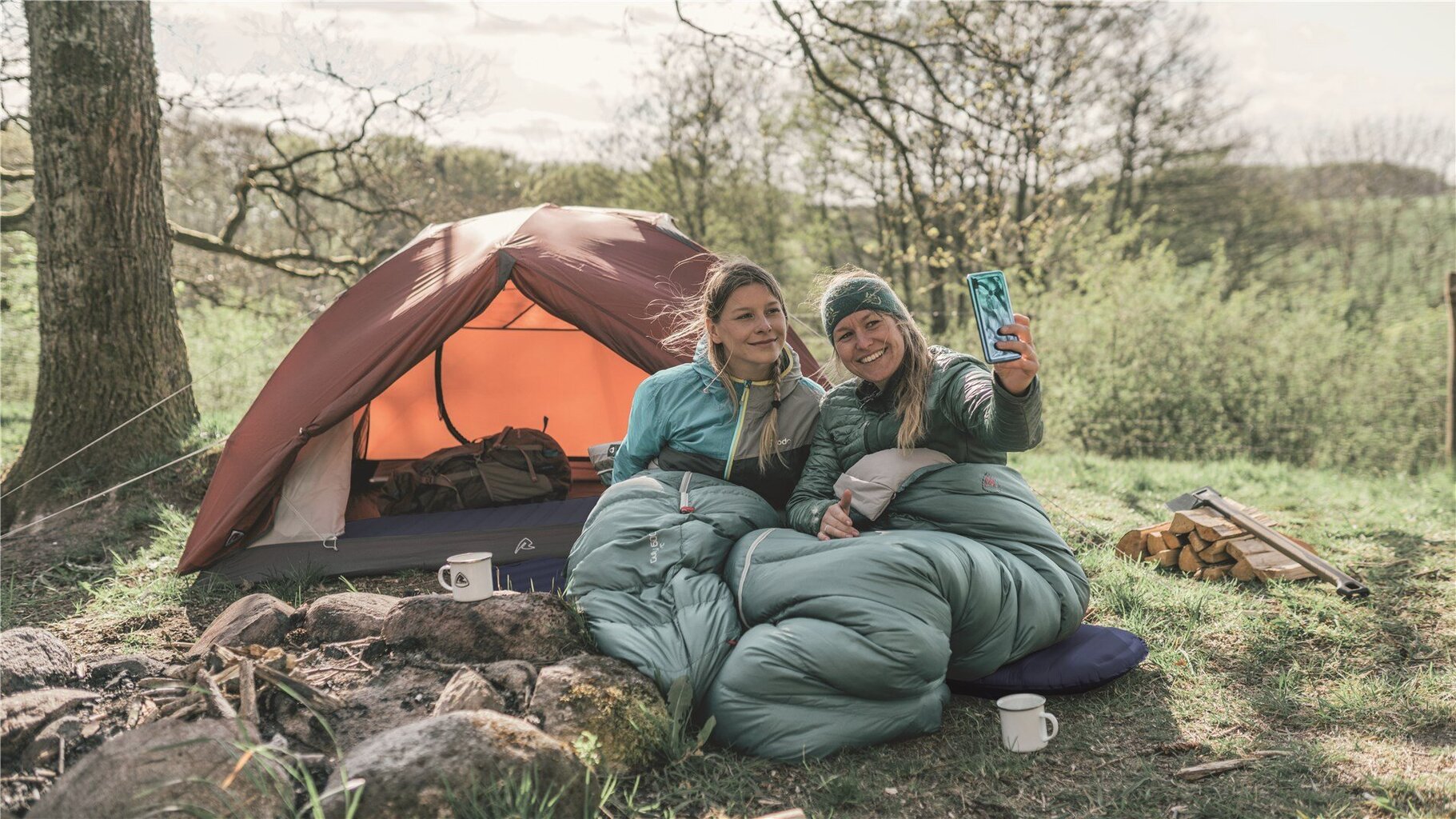 Telts Robens Boulder 3, oranža cena un informācija | Teltis | 220.lv