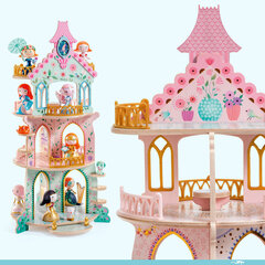 Koka lomu spēle Princeses tornis, Djeco Arty Toys, DJ06787 цена и информация | Игрушки для девочек | 220.lv