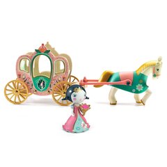Arty Toys Princeses - Mila un Kariete, DJECO DJ06788 cena un informācija | Rotaļlietas meitenēm | 220.lv