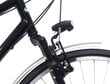 Hibrīda velosipēds Bottari Venezia 28", melns цена и информация | Velosipēdi | 220.lv