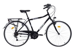 Гибридный велосипед Bottari Venezia 28", черный цена и информация | Велосипеды | 220.lv