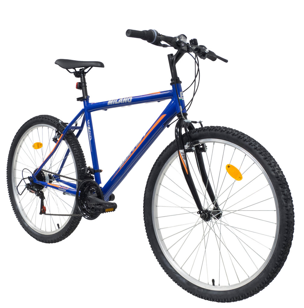 Kalnu velosipēds Bottari Milano 26", zils цена и информация | Velosipēdi | 220.lv