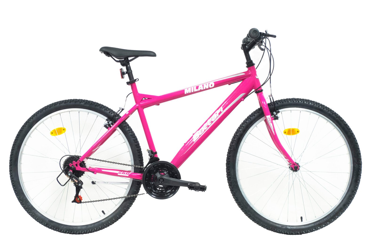 Kalnu velosipēds Botteri Milano 26", rozā цена и информация | Velosipēdi | 220.lv