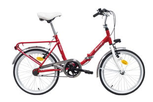 Складной велосипед Bottari Roma 20", красный цена и информация | Велосипеды | 220.lv