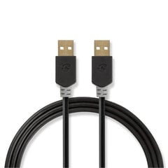 Kabelis USB 2.0 A savienotājs — USB A savienotājs 2.0 m цена и информация | Кабели и провода | 220.lv