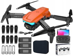 Drons ar divām kamerām un trim baterijām, F189 PRO cena un informācija | Droni | 220.lv