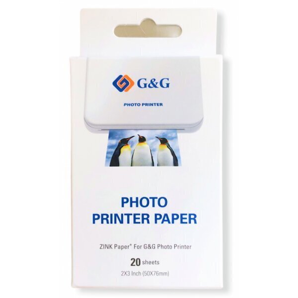 G & G gabals ZINT papīrs GG-ZP023-20 20 lappuses - цена и информация | Burtnīcas un papīra preces | 220.lv