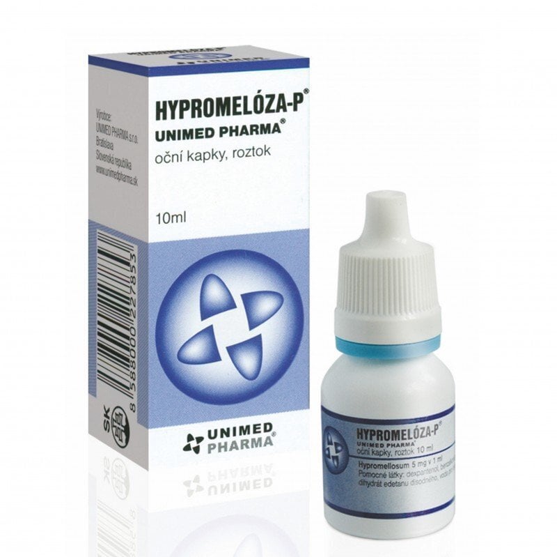 Hypromeloza-P 5mg/ml acu pilieni 10ml cena un informācija | Acu pilieni | 220.lv