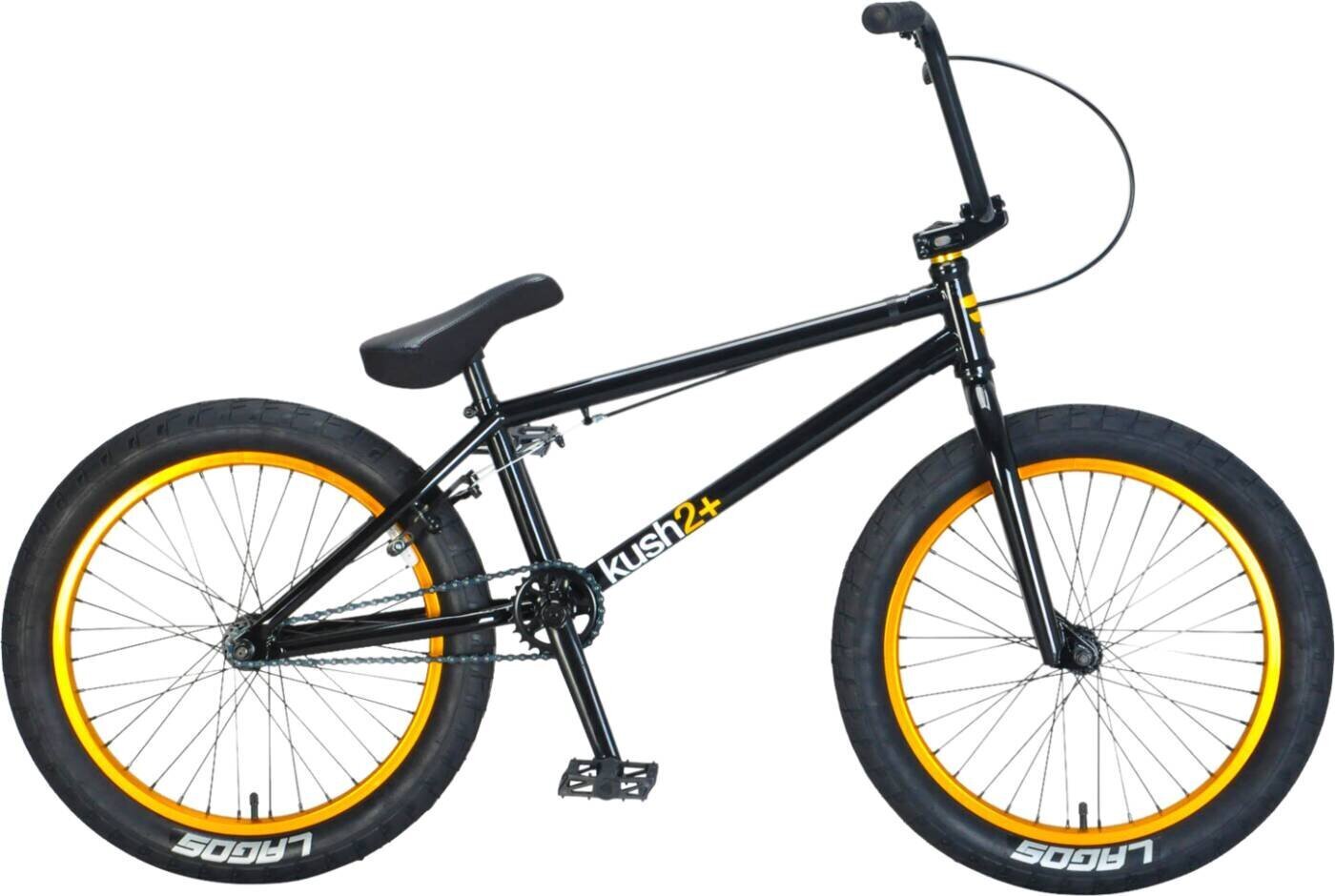 Velosipēds Mafia Kush 2+ 20 "BMX Freestyle, melns/zelts cena un informācija | Velosipēdi | 220.lv