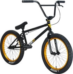 Velosipēds Mafia Kush 2+ 20 "BMX Freestyle, melns/zelts cena un informācija | Velosipēdi | 220.lv