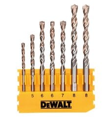 Urbja un skrūvgrieža uzgaļu komplekts DEWALT DT70620T цена и информация | Шуруповерты, дрели | 220.lv