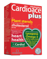 Пищевая добавка Cardioace Plus, 60 капсул цена и информация | Витамины, пищевые добавки, препараты для хорошего самочувствия | 220.lv