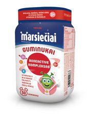 Vitamīnu komplekss bērniem, WM. marsieši, Gummy Bone Active past. N50 (augļu garša) cena un informācija | Vitamīni, preparāti, uztura bagātinātāji imunitātei | 220.lv