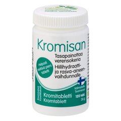 Uztura bagātinātājs Kromisan tabletes, N120 cena un informācija | Vitamīni, preparāti, uztura bagātinātāji labsajūtai | 220.lv