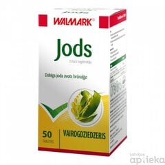 Витамины WALMARK JODS, 50 таблеток цена и информация | Витамины, пищевые добавки, препараты для иммунитета | 220.lv