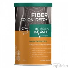 Uztura bagātinātājs Fiber colon detox pulveris, 180 g cena un informācija | Tējas un ārstniecības augi | 220.lv
