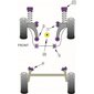 Powerflex Poliuretāna Poly apakšējais dzinēja balsts priekš Skoda VW Seat (PFF85-620) cena un informācija | Piekares daļas | 220.lv