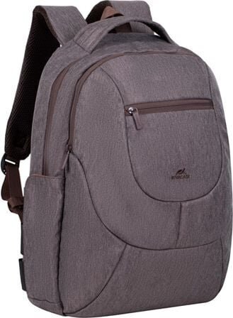 NB BACKPACK GALAPAGOS 15.6"/7761 MOCHA RIVACASE cena un informācija | Somas portatīvajiem datoriem | 220.lv