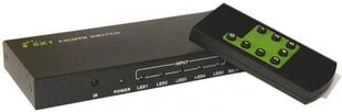 Slēdzis Techly 5 porti HDMI 5x1 4K*30Hz cena un informācija | Adapteri un USB centrmezgli | 220.lv