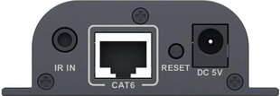 Удлинитель HDMI Techly Cat.6/6A/7 до 60M с ИК. цена и информация | Адаптеры и USB разветвители | 220.lv