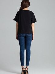 Женская блузка Lenitif 135906, черная цена и информация | Женские блузки, рубашки | 220.lv