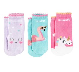 Cool Club носки для девочек, 3 шт. цена и информация | Колготки, носочки для новорожденных | 220.lv
