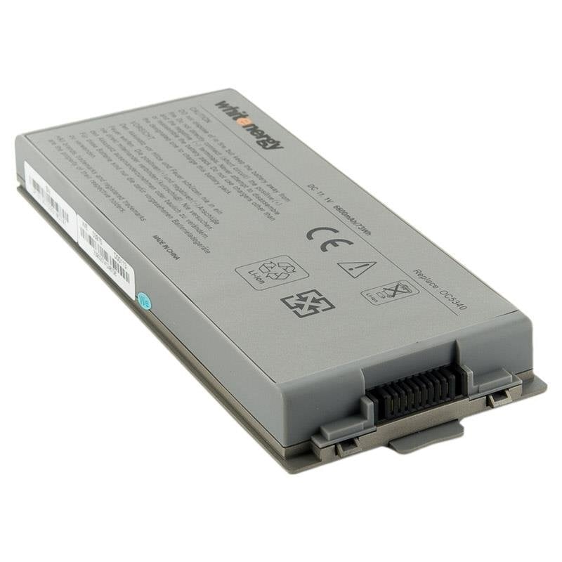 WHITENERGY lielas ietilpības akumulators priekš Dell Latitude D810 11.1V 6600mAh cena un informācija | Akumulatori portatīvajiem datoriem | 220.lv