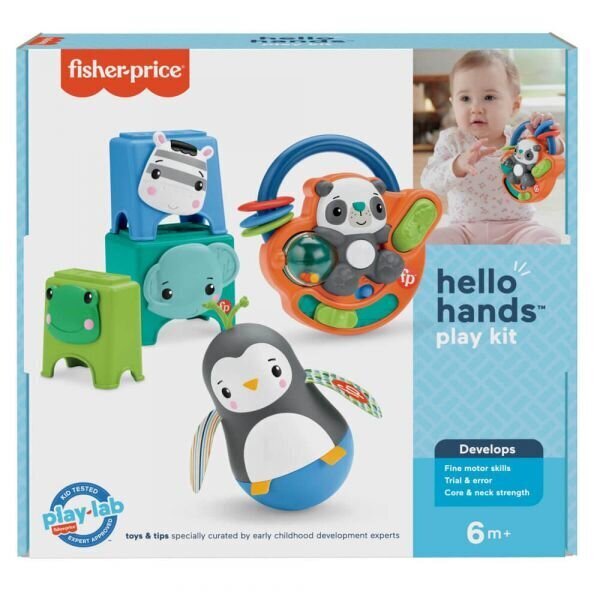 Komplekts Būvēsim, Fisher Price cena un informācija | Rotaļlietas zīdaiņiem | 220.lv