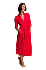 Viskozes halāts Lega HLV04, sarkana cena un informācija | Sieviešu halāti | 220.lv