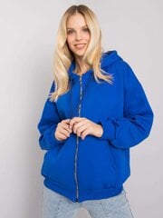 Sieviešu zila jaka ar kapuci cena un informācija | Jakas sievietēm | 220.lv