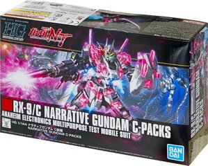 Bandai - HGUC Narrative Gundam C-Packs, 1/144, 56760 cena un informācija | Rotaļlietas zēniem | 220.lv