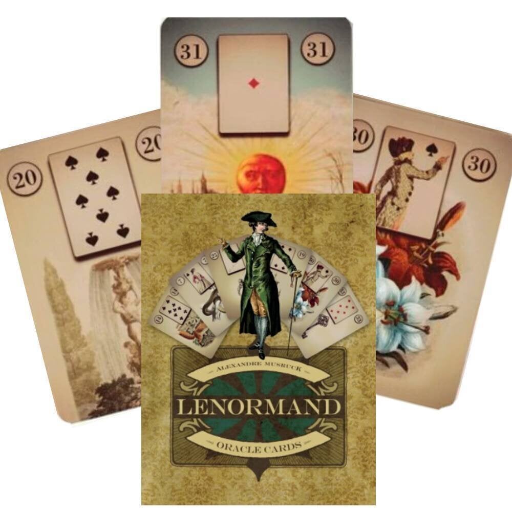 Карты Таро Lenormand Oracle цена | 220.lv