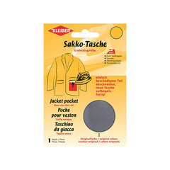 Гладильный карман куртки, 1 Kleiber, 4 различных цветовых варианта - темно-серый цена и информация | Принадлежности для шитья | 220.lv