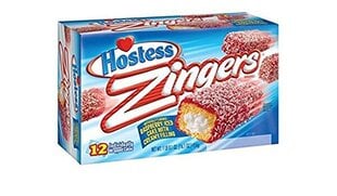 Pīrādziņi ar pildījumu Hostess Raspberry Zingers, 380 g cena un informācija | Uzkodas, čipsi | 220.lv