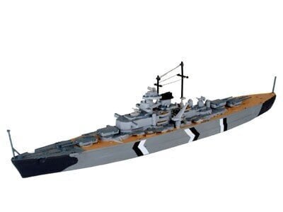 Revell - Bismarck dāvanu komplekts, 1/1200, 65802 цена и информация | Konstruktori | 220.lv