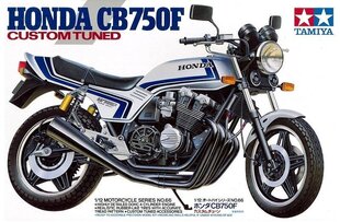 Tamiya - Honda CB750F Custom Tuned, 1/12, 14066 cena un informācija | Konstruktori | 220.lv