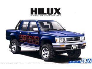 Aoshima - Toyota LN107 Hilux pikaps ar dubulto kabīni 4WD '94, 1/24, 06217 cena un informācija | Konstruktori | 220.lv