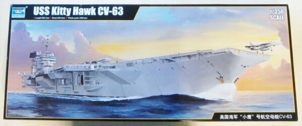 Trumpeter - USS Kitty Hawk CV-63, 1/350, 05619 cena un informācija | Konstruktori | 220.lv