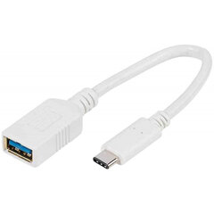 Adapteris Vivanco USB C - USB A, 3.0, 10 cm (45284) cena un informācija | Adapteri un USB centrmezgli | 220.lv