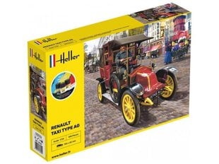 Heller - Renault Taxi Type AG - Starter set, 1/24, 35705 цена и информация | Конструкторы и кубики | 220.lv