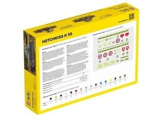 Heller -Hotchkiss H 35 - Starter Set, 1/35, 57132 cena un informācija | Konstruktori | 220.lv