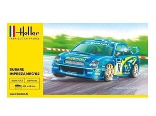 Heller - Subaru Impreza WRC'02, Starter set, 1/43, 56199 cena un informācija | Konstruktori | 220.lv