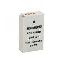 Nikon EN-EL24 цена и информация | Аккумуляторы для фотокамер | 220.lv