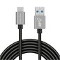 USB kabelis - USB tips C 10 Gbps 0,5 m Kruger &; Matz Basic cena un informācija | Kabeļi un vadi | 220.lv