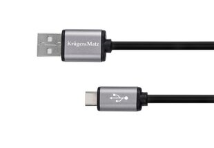 USB kabelis - C tipa USB Kruger & Matz Basic цена и информация | Кабели и провода | 220.lv